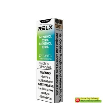 Menthol Xtra 18% | Relx Pod Pro