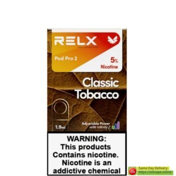 Classic Tobacco 5% | RELX Pod Pro 2