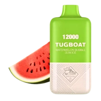 Tugboat Super Watermelon Bubblegum Ice 12000-Vape