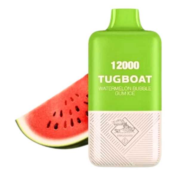 Tugboat Super Watermelon Bubblegum Ice 12000-Vape