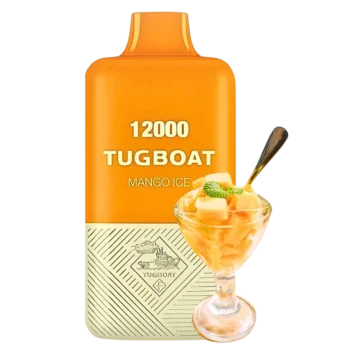 Tugboat Super Mango Ice 12000 Puffs – Disposable Vape
