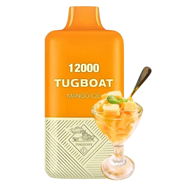 Tugboat Super Mango Ice 12000 Puffs – Disposable Vape
