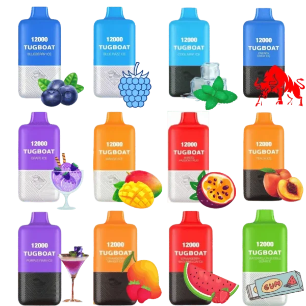Tugboat Super 12000 Puffs – Disposable Vape