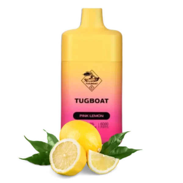 Tugboat Box Pink Lemon 6000 Puffs – Disposable Vape