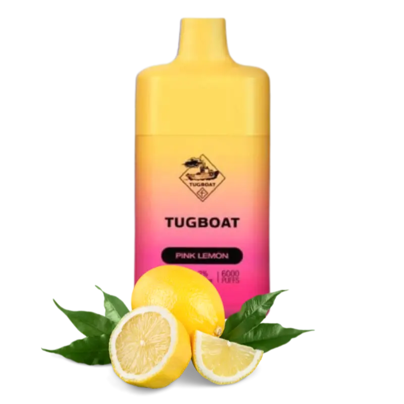 Tugboat-Super-Cool-Mint-Ice-12000-Disposable-Vape-In-Dubai Tugboat Box Pink Lemon 6000 Puffs – Disposable Vape