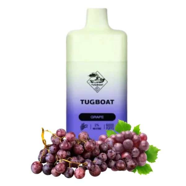 Tugboat Box Grape 6000 Puffs – Disposable Vape