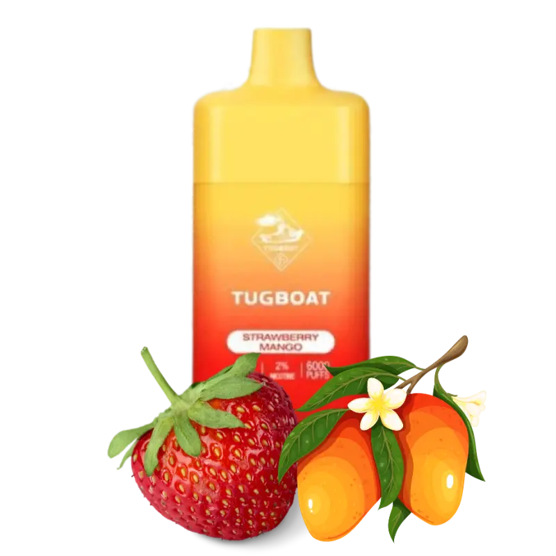 Tugboat-Super-Cool-Mint-Ice-12000-Disposable-Vape-In-Dubai Tugboat Box Strawberry Mango 6000 Puffs – Disposable Vape