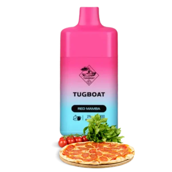 Tugboat Box Red Mamba 6000 Puffs – Disposable Vape