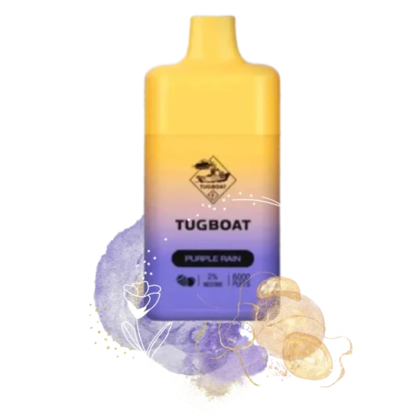 Tugboat Box Purple Rain 6000 Puffs – Disposable Vape