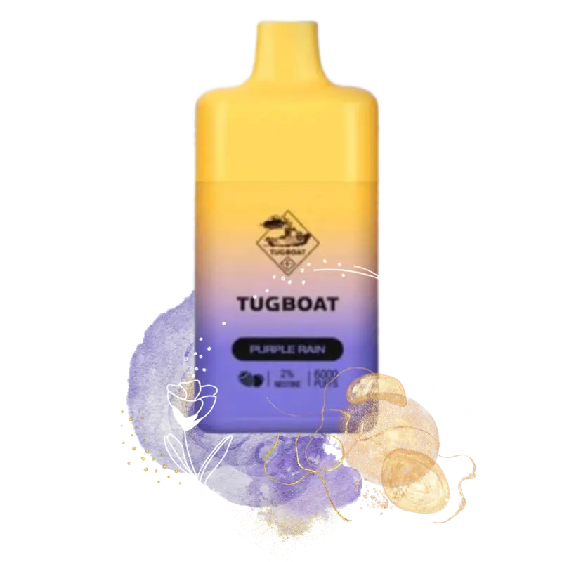 Tugboat-Super-Cool-Mint-Ice-12000-Disposable-Vape-In-Dubai Tugboat Box Purple Rain 6000 Puffs – Disposable Vape