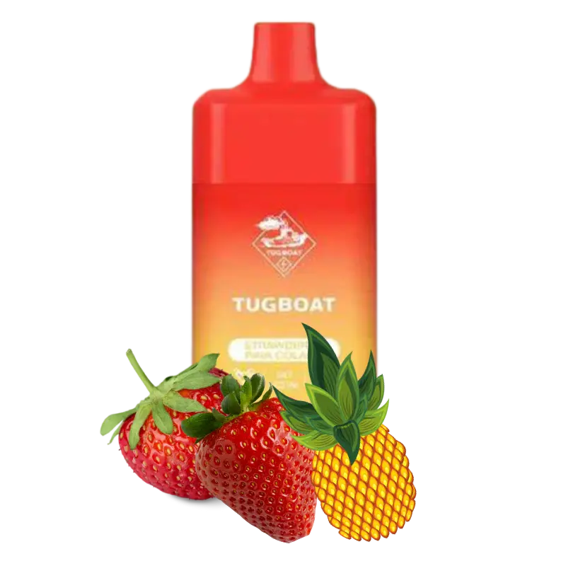 Tugboat-Super-Cool-Mint-Ice-12000-Disposable-Vape-In-Dubai Tugboat Strawberry Pina Colada 6000 Puffs – Disposable Vape