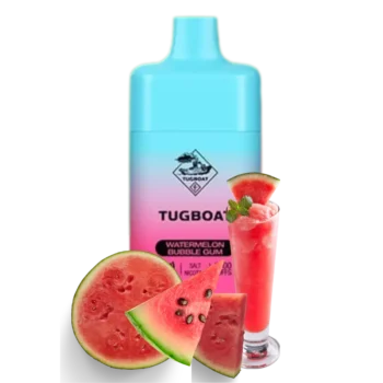 Tugboat Watermelon Bubble Gum 6000 Puffs – Disposable Vape