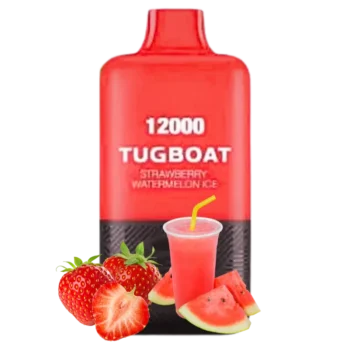Tugboat Super Strawberry Watermelon Ice 12000 Puffs – Disposable Vape