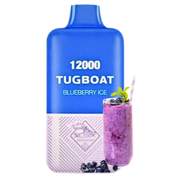 Tugboat Super Blueberry Ice 12000 Puffs – Disposable Vape