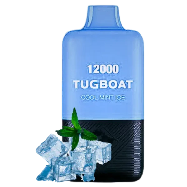 Tugboat Super Cool Mint Ice 12000 Puffs Disposable | Ultra Cool Mint Vape Dubai