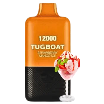 Tugboat Super Strawberry Mango Ice 12000 Puffs – Disposable Vape