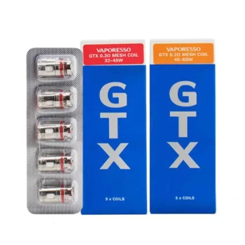 VAPORESSO GTX COILS 5PC/PACK
