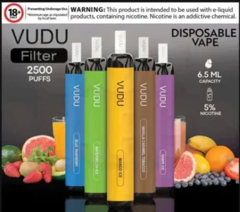 VUDU FILTER 2500 PUFFS